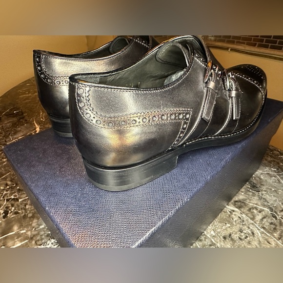 Men’s Authentic Prada monk dress shoe size 8 - Picture 14 of 17